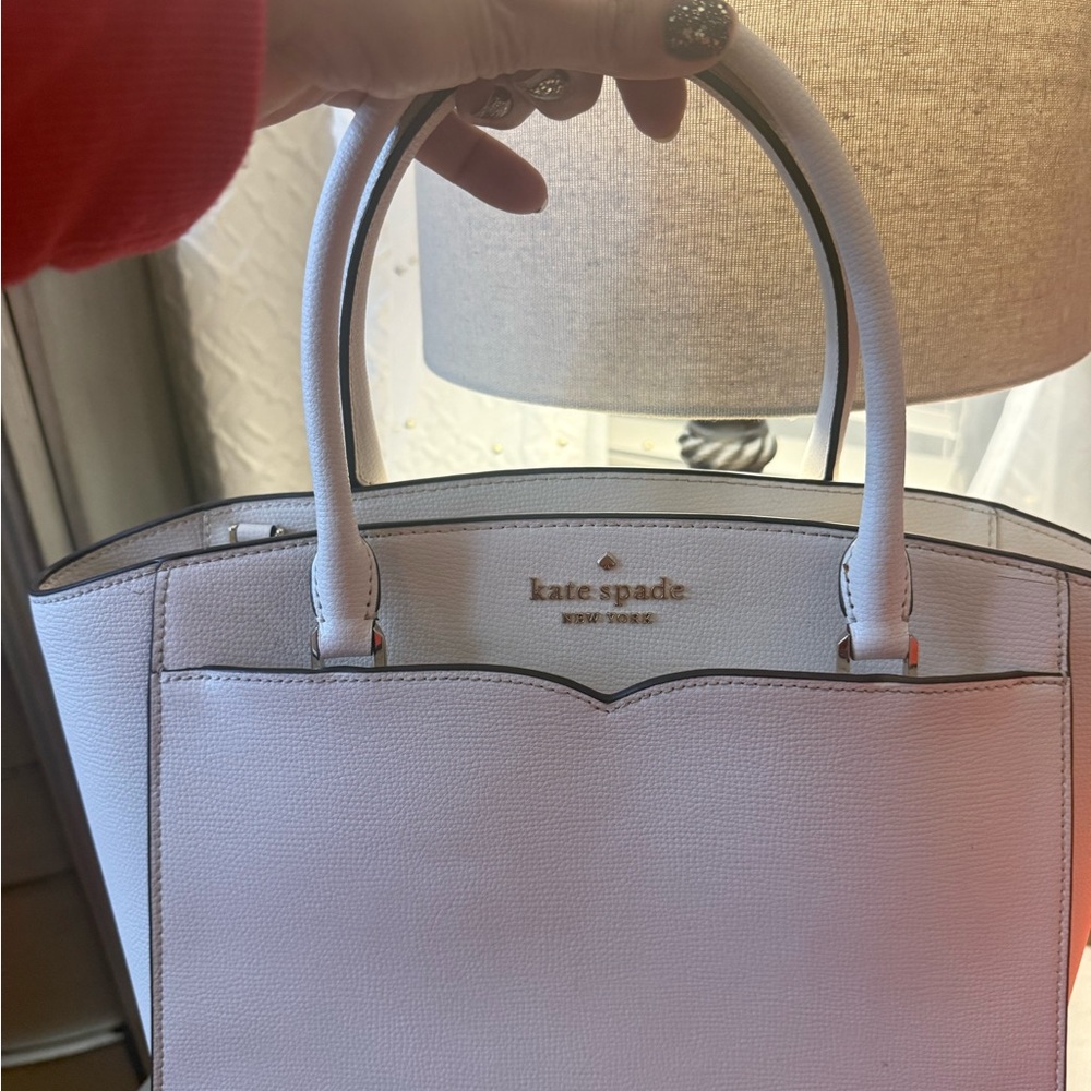 Kate Spade Cream Satchel Bag - Picture 10 of 11